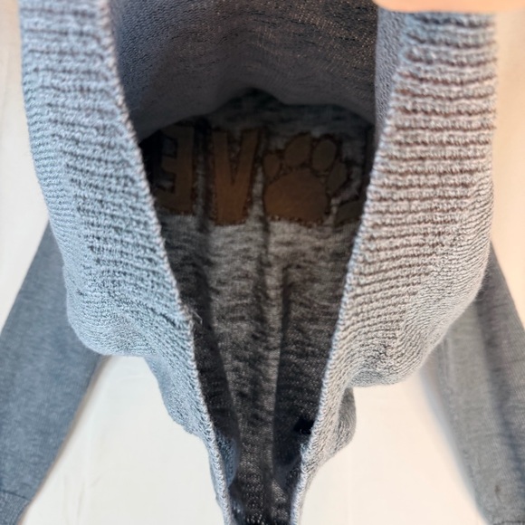 SIMPLY SOUTHERN Women’s Size L Sweater Crewneck Graphic Love Paw Print Bling - Picture 16 of 16